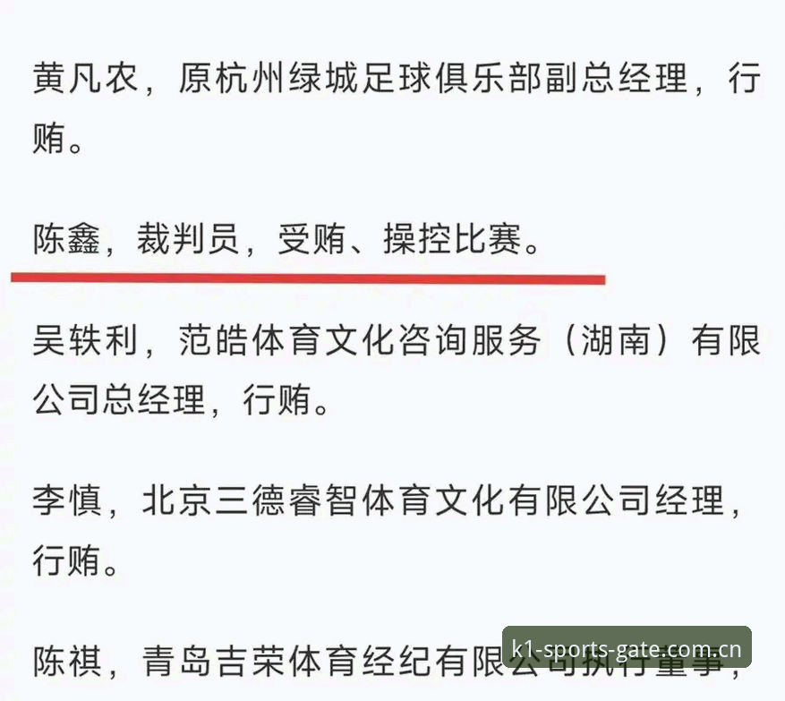 足协公布第三批禁足名单，如何通过K1体育平台了解这场足球反腐风暴？
